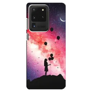 Силиконовые Чехлы Любимому человеку для Samsung Galaxy S20 Ultra (Шарики в небе)