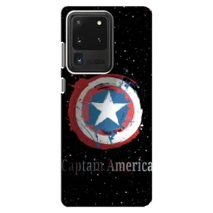 Чехол с Щитом Капитана Америки на Samsung Galaxy S20 Ultra (Щит Капитана)