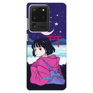 Чехол с персонажами АНИМЕ на Samsung Galaxy S20 Ultra (Синобу Миякэ)