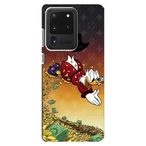 Силиконовый чехол для Samsung Galaxy S20 Ultra (Скрудж Луи Виттон)