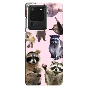 Силіконовий Чохол з Энотами на Samsung Galaxy S20 Ultra (Смішні Єноти)