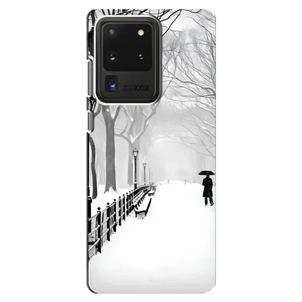 Чехол с рисунком «Снегом замело» для Samsung Galaxy S20 Ultra Чехол с рисунком «Снегом замело» для Samsung Galaxy S20 Ultra