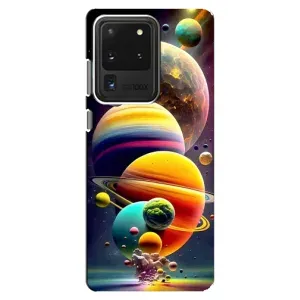 Чохол (ТПУ) з планетами на Samsung Galaxy S20 Ultra (Сонячна система)