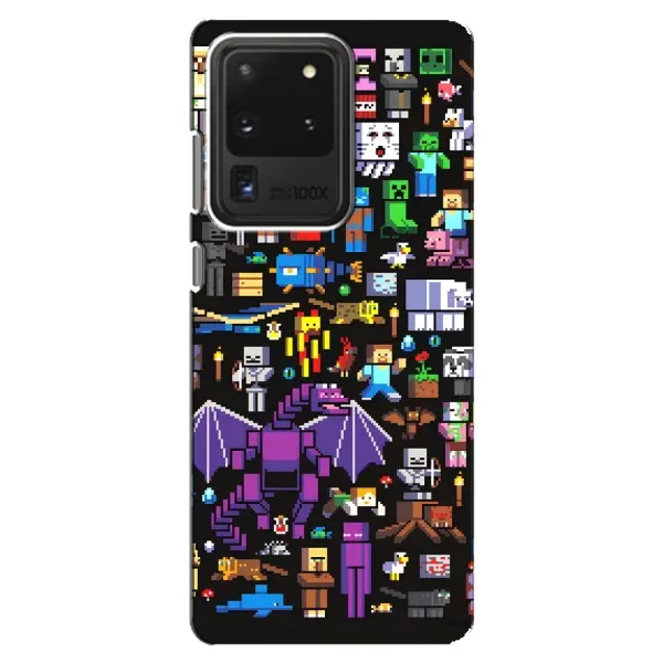 Чехол с рисунком «Все персонажи» для Samsung Galaxy S20 Ultra