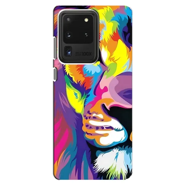 Чехол с рисунком «Яркий Лев» для Samsung Galaxy S20 Ultra Чехол с рисунком «Яркий Лев» для Samsung Galaxy S20 Ultra