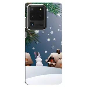 Чехлы на Новый Год Samsung Galaxy S20 Ultra (Зима)