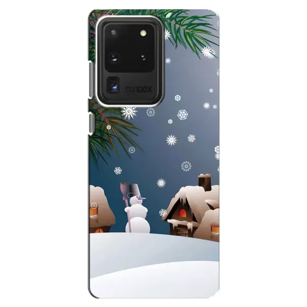 Чехол с рисунком «Зима» для Samsung Galaxy S20 Ultra Чехол с рисунком «Зима» для Samsung Galaxy S20 Ultra