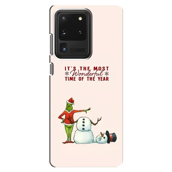 Чехол с рисунком «Злой Гринч» для Samsung Galaxy S20 Ultra Чехол с рисунком «Злой Гринч» для Samsung Galaxy S20 Ultra