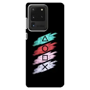Чехол КИБЕРСПОРТ для Samsung Galaxy S20 Ultra (Значки Sony)
