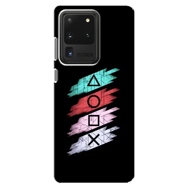 Чехол с рисунком «Значки Sony» для Samsung Galaxy S20 Ultra Чехол с рисунком «Значки Sony» для Samsung Galaxy S20 Ultra