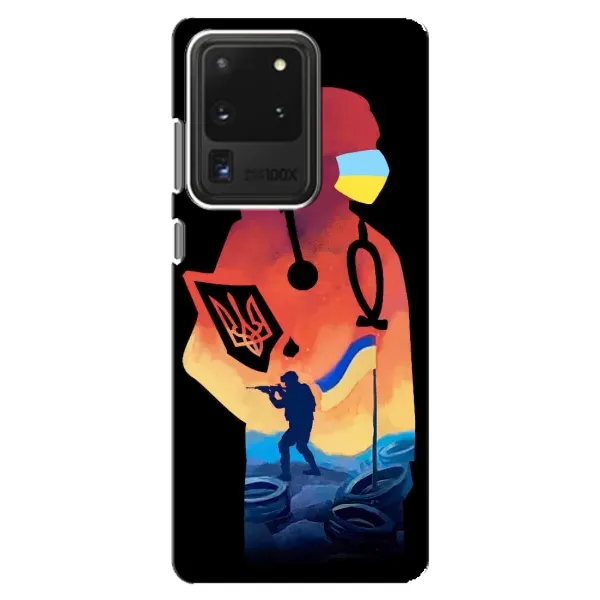 Чехол с рисунком «ЗСУ Врач» для Samsung Galaxy S20 Ultra Чехол с рисунком «ЗСУ Врач» для Samsung Galaxy S20 Ultra