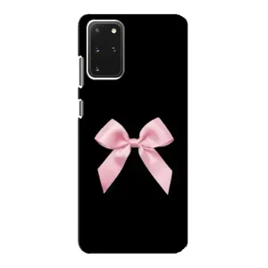 Чехол банты для Samsung Galaxy S20 (Бант на черном)