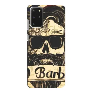 Силиконовый бампер (Работники) на Samsung Galaxy S20 (Барбер шоп)