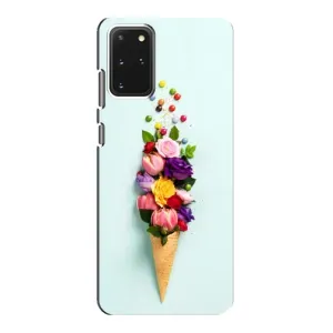 Чехлы с тематикой "ЦВЕТЫ" на Samsung Galaxy S20 (Цветок-мороженное)