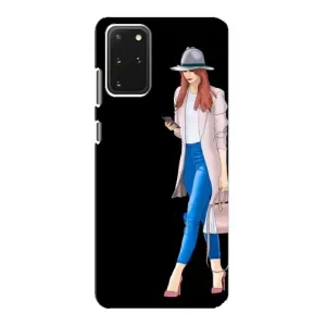 Чохол з картинкою Модні Дівчата Samsung Galaxy S20 (Дівчина з телефоном)