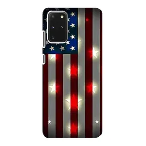 Чехол Флаг USA для Samsung Galaxy S20 (Флаг США 2)