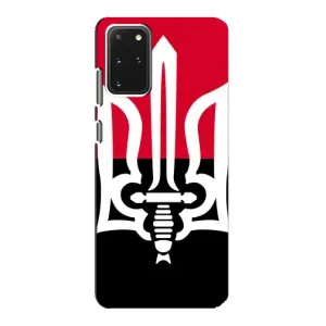 Чехлы УПА (Красно-Чёрный) на Samsung Galaxy S20 (Герб Украины)