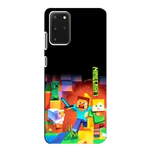 Чохли для Samsung Galaxy S20 (Персонажі МайнКрафт) (Герой Майнкрафт)