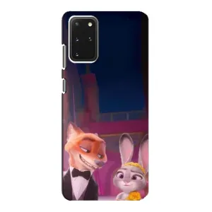 Силиконовый чехол с принтом Зоотрополіс для Samsung Galaxy S20 (Главные герои)