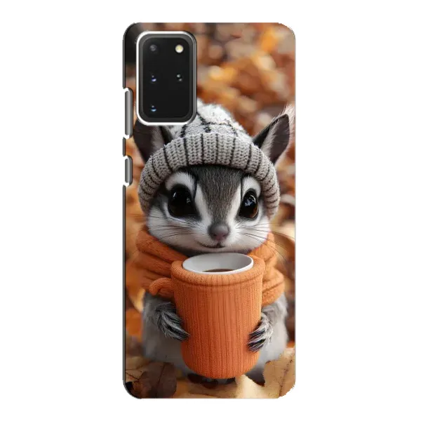 Чехол с рисунком «Грызунчик с кофе» для Samsung Galaxy S20 Чехол с рисунком «Грызунчик с кофе» для Samsung Galaxy S20