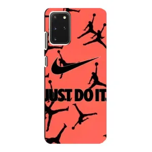 Силиконовый Чехол Nike Air Jordan на Самсунг С20 (Just Do It)