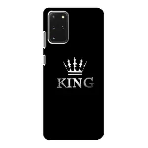 Чохол (Корона на чорному фоні) для Самсунг С20 (KING)