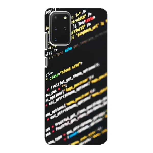 Чехол с рисунком «Код» для Samsung Galaxy S20 Чехол с рисунком «Код» для Samsung Galaxy S20