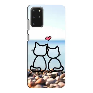Силіконові Чохли Коханій людині для Samsung Galaxy S20 (Котейки)