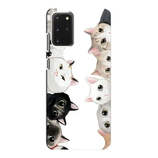 Чехол с рисунком «Коты» для Samsung Galaxy S20