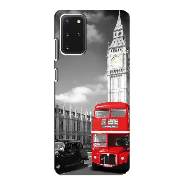 Чехол с рисунком «Красный автобус» для Samsung Galaxy S20 Чехол с рисунком «Красный автобус» для Samsung Galaxy S20