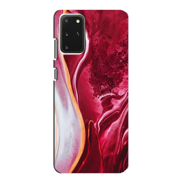 Чехол с рисунком «Красный мрамор» для Samsung Galaxy S20 Чехол с рисунком «Красный мрамор» для Samsung Galaxy S20