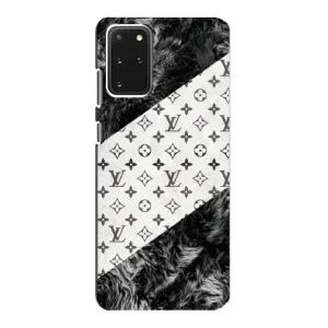 Чехол Стиль Louis Vuitton на Samsung Galaxy S20 (LV на белом)
