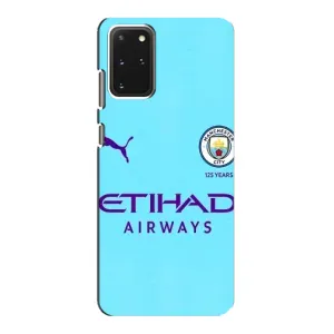 Силиконовые Чехлы принт Футбол на Samsung Galaxy S20 (Man City)