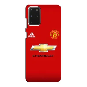Силиконовые Чехлы принт Футбол на Samsung Galaxy S20 (Man United)