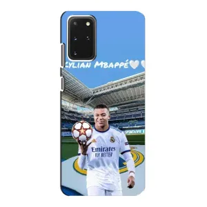 Чехол (TPU) с Футболистом на Samsung Galaxy S20 (Mbappe Real)