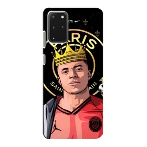 Чехол (TPU) с Футболистом на Samsung Galaxy S20 (Mbappe King)