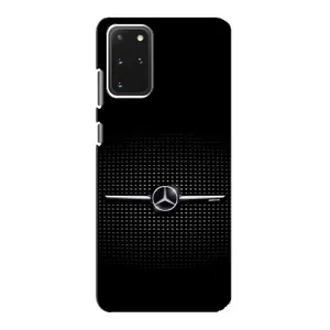 Силиконовый бампер с картинкой машины на Samsung Galaxy S20 (Mercedes)
