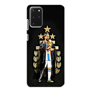 Чехлы Лео Месси Аргентина для Samsung Galaxy S20 (Месси король)