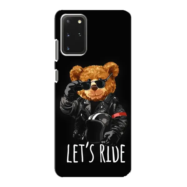 Чехол с рисунком «Модный Мишка» для Samsung Galaxy S20 Чехол с рисунком «Модный Мишка» для Samsung Galaxy S20