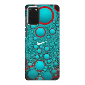 Силиконовый Чехол на Samsung Galaxy S20 с картинкой Nike (Найк зеленый)
