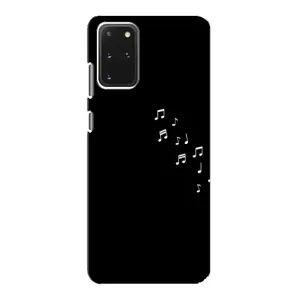 Чохол з картинками на чорному фоні для Samsung Galaxy S20 (Ноти)
