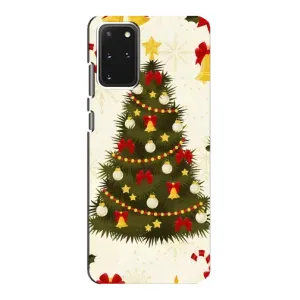 Чехол Новогодняя Елка на Samsung Galaxy S20 (Новогодний принт)