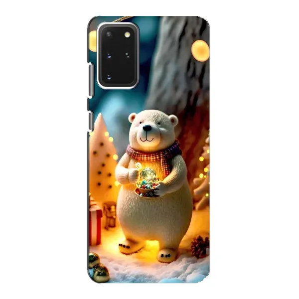 Чехол с рисунком «Новогодний ведмеженок» для Samsung Galaxy S20 Чехол с рисунком «Новогодний ведмеженок» для Samsung Galaxy S20