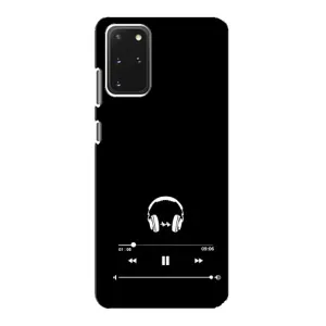 Чохол з картинками на чорному фоні для Samsung Galaxy S20 (Плеєр)