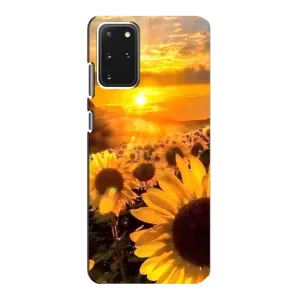 Чехол с Цветами для Samsung Galaxy S20 (поле подсолнухов)