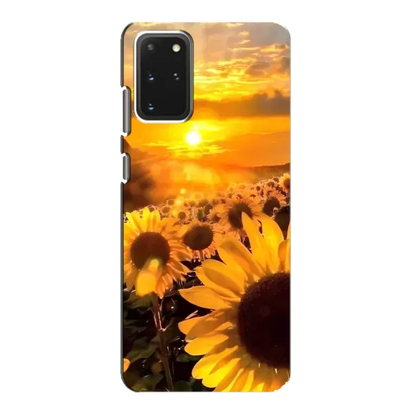 Чехол с рисунком «поле подсолнухов» для Samsung Galaxy S20
