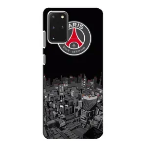 Силиконовые Чехлы принт Футбол на Samsung Galaxy S20 (PSG)
