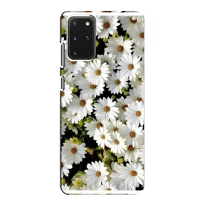 Чехол с ромашками на Samsung Galaxy S20 (Рамка в ромашках)