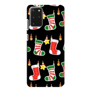 Силиконовый бампер на рождество для Samsung Galaxy S20 (Рождественские подарки)