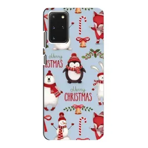 Чехол Санта Клаус для Samsung Galaxy S20 (Рождественский)